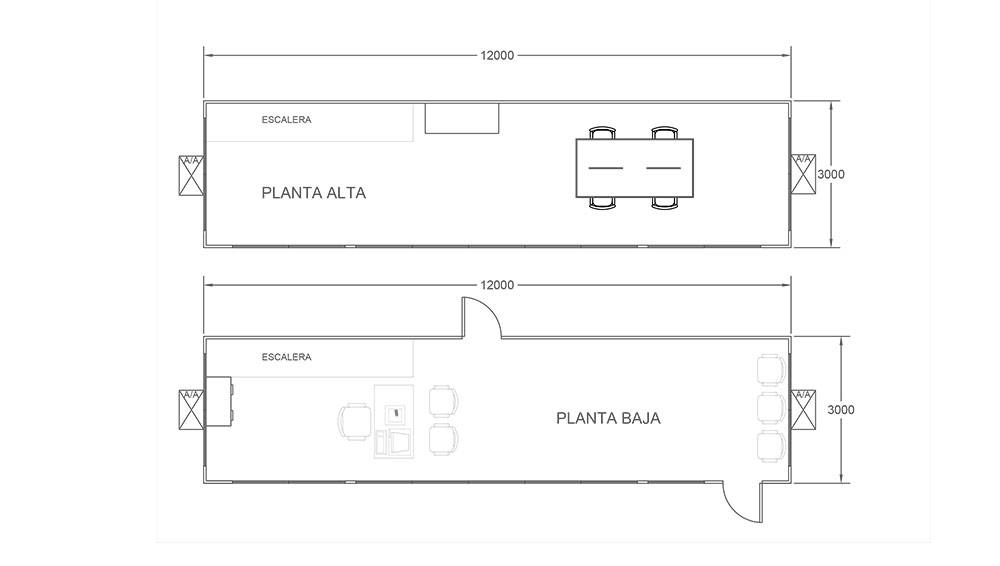 Módulos apilables